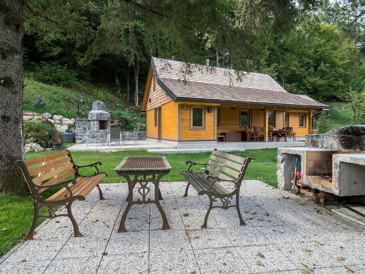 Bohinj Cottage Pr' Maricki - House In Nature With Hot Tub & Sauna Exterior foto